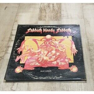 BLACK SABBATH SABBATH BLOODY SABBATH 1974 HARD ROCK METAL OZZY OSBOURNE INSERT